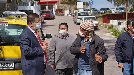 Başkan Tokat'tan Beçin ve Boğaziçi pazarlarına ziyaret
