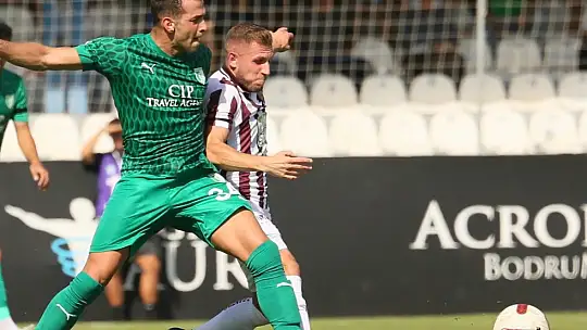 Bodrum FK'dan önemli galibiyet: 2-1