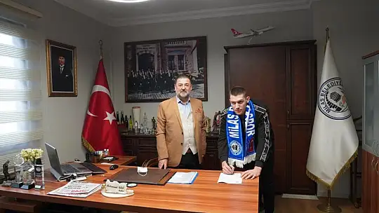 Milas Belediyespor'un yeni transferleri basına tanıtıldı