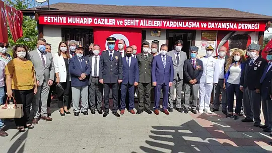 Fethiye'de Gaziler Günü Törenle Kutlandı