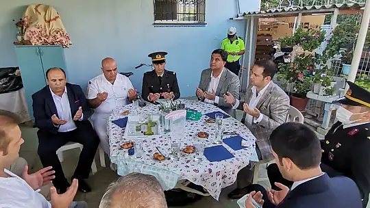 Kaymakamdan Şehit Ve Gazi Ailelerine Bayram Ziyareti