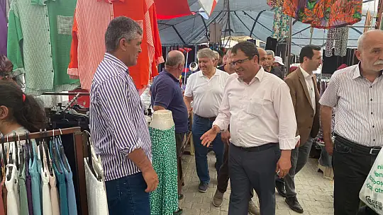 Cumhur İttifakı İlçe Başkanları Sahada Kol Kola Cumhurbaşkanına Destek İstedi