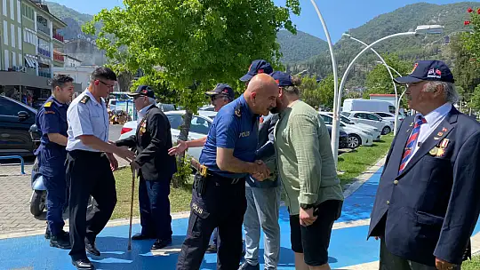 Kaymakam Karaman'dan bayram ziyareti 