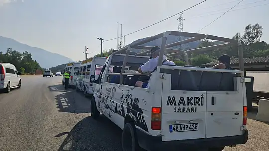Safari Araç Denetimleri Devam Ediyor