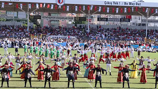 Fethiye'de Cumhuriyetin 100. Yılı kutlandı