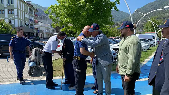 Kaymakam Karaman'dan bayram ziyareti 