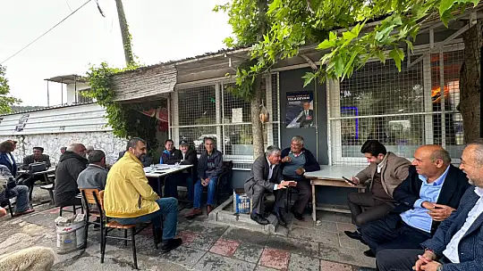 Milletvekili Adayı Otgöz Mahalle Ziyaretlerinde Bulundu