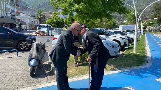 Kaymakam Karaman'dan bayram ziyareti 