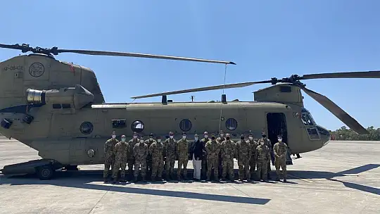 ABD yangın söndürme helikopterleri Dalaman'da