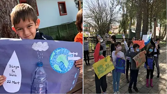 Özel Birey öğrencileri Dünya Su Günü'nü coşkuyla kutladı
