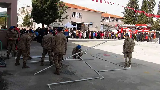 AFAD'dan deprem anı tahliye tatbikatı