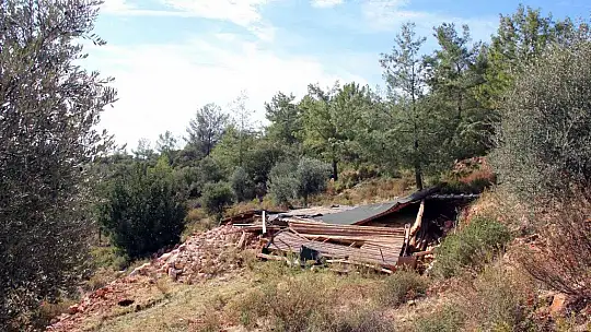 Akbük koyunda yıkımlar tekrar başladı