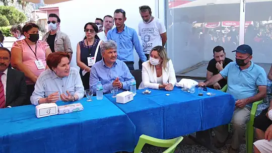 Akşener: 'Biz Behçet Başkanla hiç ayrılmadık ki!'