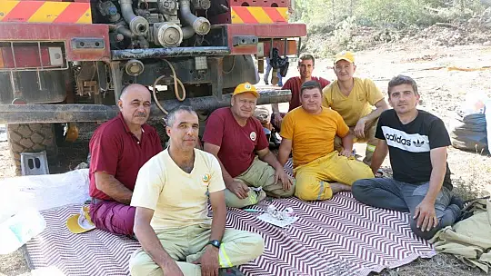 Alev savaşçısına sürpriz doğum günü