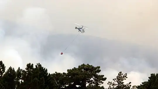 Alevler TRT vericilerine 500 metre yaklaştı