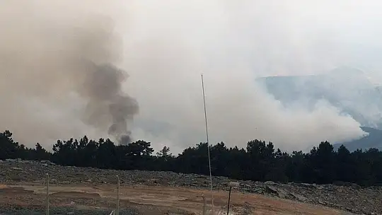 Alevler TRT vericilerine 500 metre yaklaştı