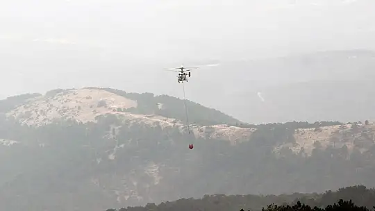 Alevler TRT vericilerine 500 metre yaklaştı