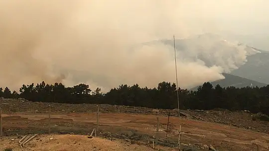 Alevler TRT vericilerine 500 metre yaklaştı