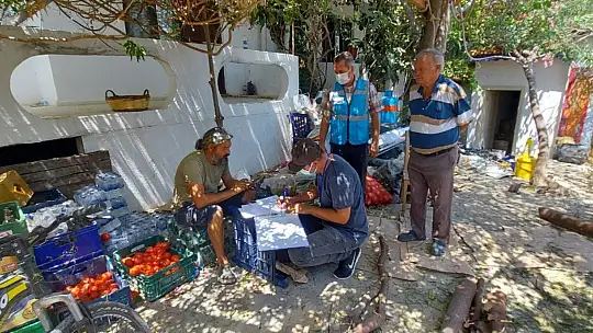 Alevlere teslim olan Mazı Mahallesi havadan görüntülendi