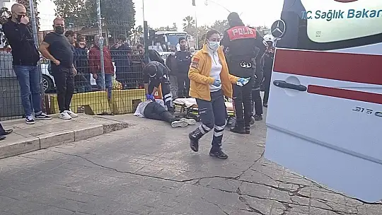 Alkollü şahıslar birbirine girdi: 1 yaralı