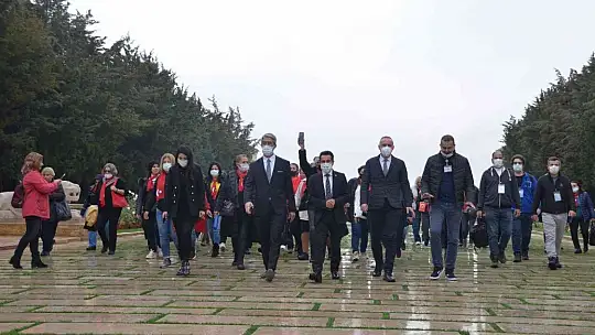 Anıtkabir'i ilk kez gördüler
