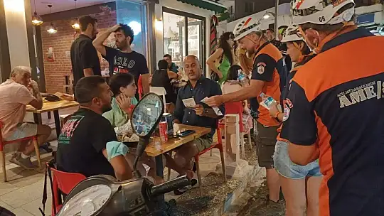 Arama kurtarma ekibi MAG/AME-SAR vatandaşları afetlere karşı uyardı