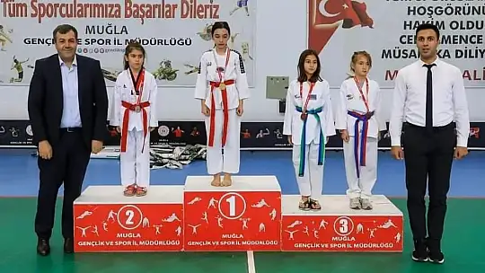 ATATÜRK KUPASI TAEKWONDO ŞAMPİYONASI DALAMAN'DA GERÇEKLEŞTİ