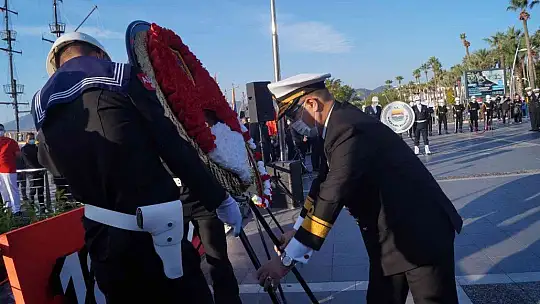 Atatürk, Marmaris'te anıldı