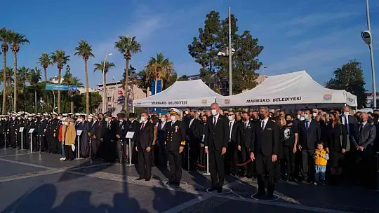 Atatürk, Marmaris'te anıldı