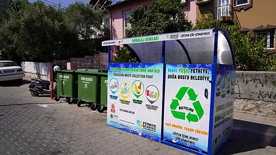 80 adet Ambalaj Atığı Biriktirme Konteynerleri daha koyuldu