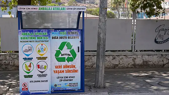 80 adet Ambalaj Atığı Biriktirme Konteynerleri daha koyuldu