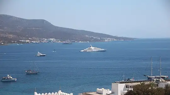 Avustralyalı milyarderin yatı Bodrum'da