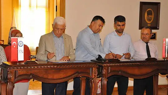 Alternatif pazar oluşturulması için protokol imzalandı