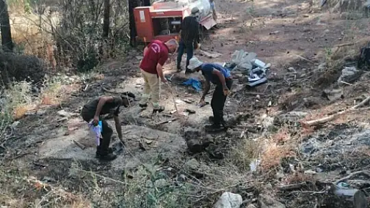 Ormana çöp atanlara ceza yağdı