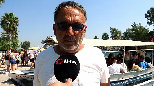 Kadın Azmağı tekne turlarına vatandaşlardan yoğun ilgi