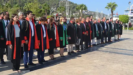 Fethiye'de yeni adli yıl törenle başladı