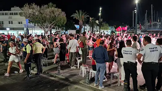 Bodrum'da şampiyonluk coşkusu