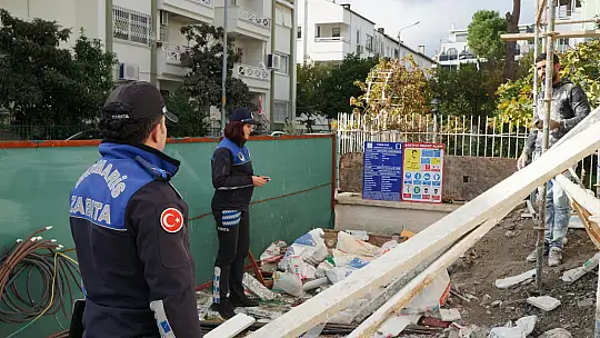 Marmaris Zabıtası'ndan yoğun mesai