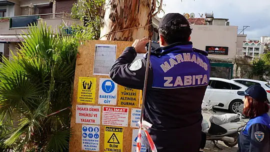 Marmaris Zabıtası'ndan yoğun mesai
