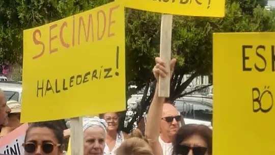 Kaçak yapılaşma ve sahillerin işgaline isyan ettiler