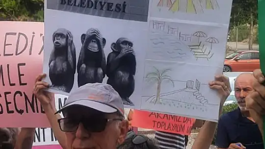 Kaçak yapılaşma ve sahillerin işgaline isyan ettiler