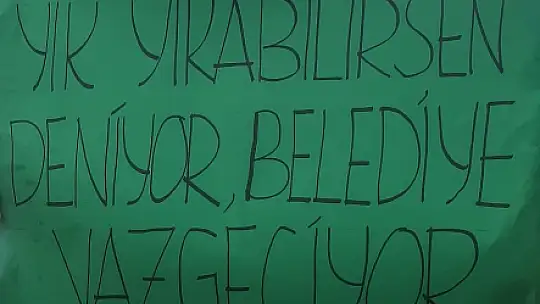 Kaçak yapılaşma ve sahillerin işgaline isyan ettiler