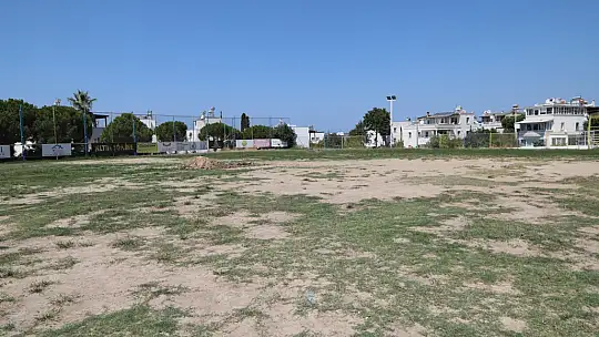 Turgutreis Futbol Sahası Yenileniyor