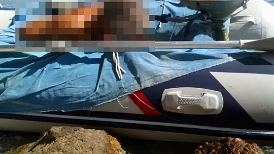 Ecel denizde yakaladı