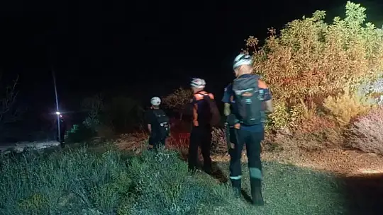 Jandarma mahsur kalan 15 düzensiz göçmeni kurtardı