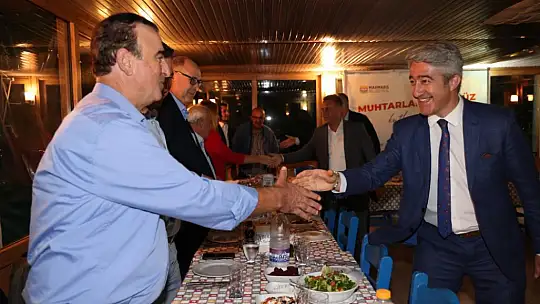 Başkan Oktay muhtarları ağırladı