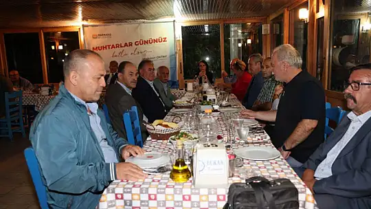Başkan Oktay muhtarları ağırladı