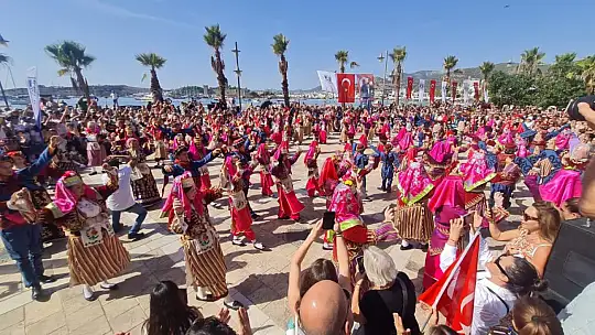 Bodrum'da nefes kesen gösteri