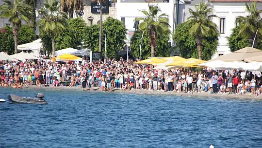 Bodrum'da nefes kesen gösteri