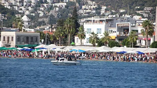 Bodrum'da nefes kesen gösteri
